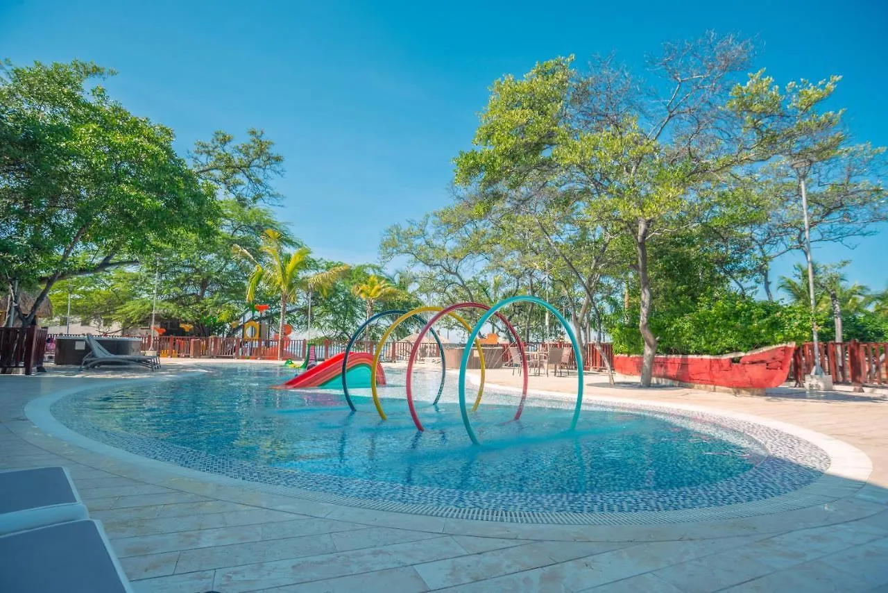 アパート Apartamento Amoblado En Samaria, Primera Linea De Playa! サンタ・マルタ